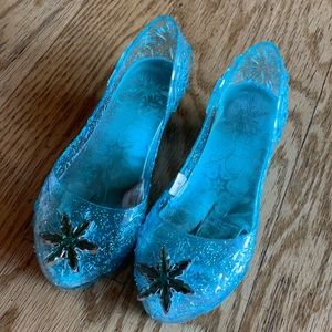 Disney Princess Elsa Frozen Light up jelly shoes